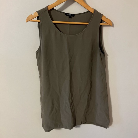 Lafayette 148 New York Ruthie 100% Silk Blouse Medium - Picture 1 of 5